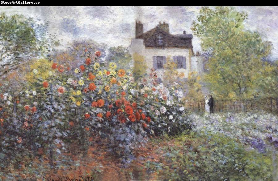 Claude Monet The Artist-s Garden in Argenteuil